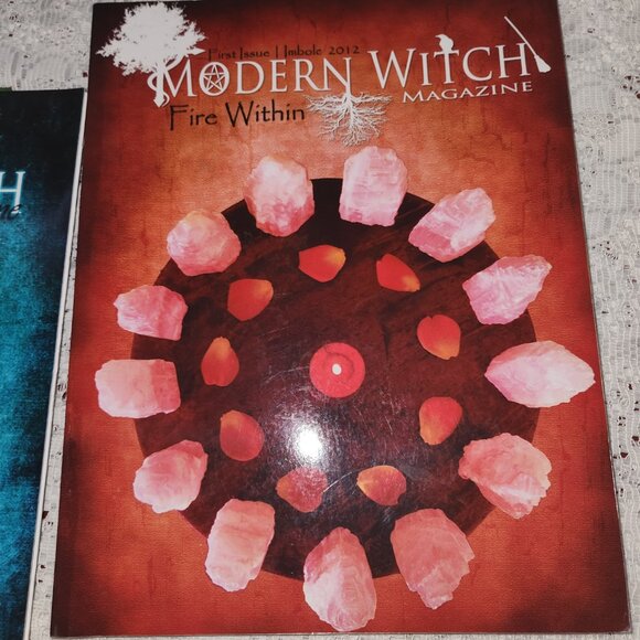 Lot 3 Modern Witch Magazines Midsummer 2012; Spring 2013; First Issue 2012 - Picture 4 of 4